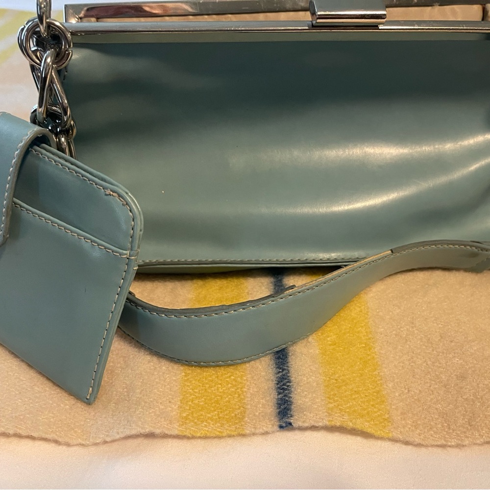 Elegant Blue Handbag